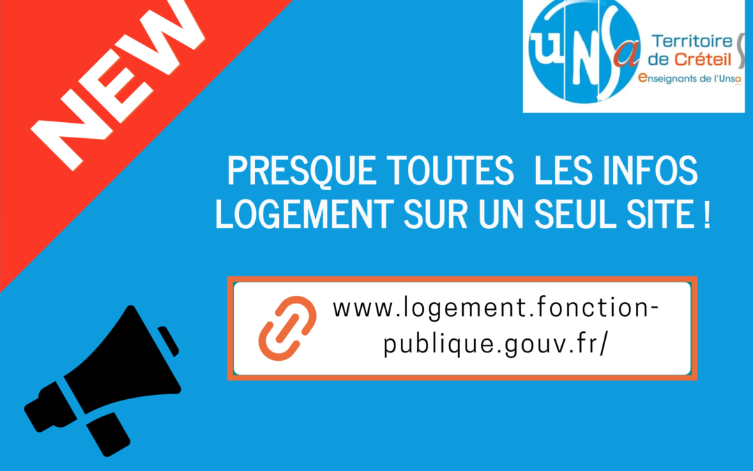 Presque toutes les infos logement sur un seul site