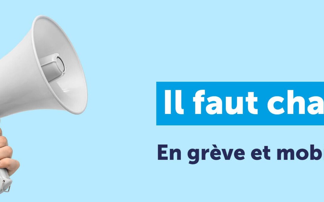 En grève et mobilisé·es le 2 octobre !